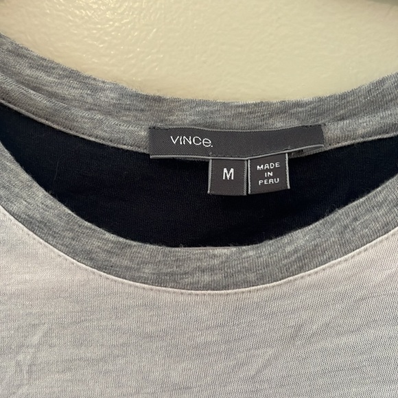 Vince Color Block Casual Tee - Picture 2 of 4